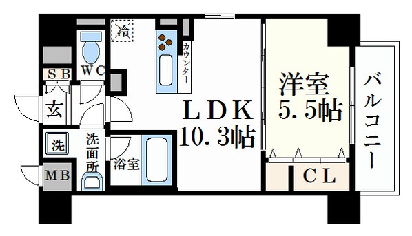 イーハトーブ大曽根の物件間取画像